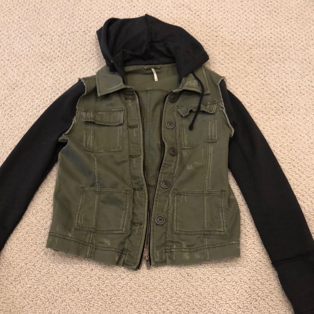Free People Army Jacket